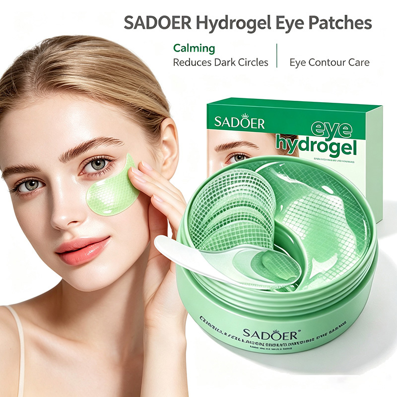 Collagen Under Eye Patches - 60 ชิ้น แผ่นมาส์กใต้ตา SADOER คอลลาเจนเซนเทลลา แอซิอาติกา
