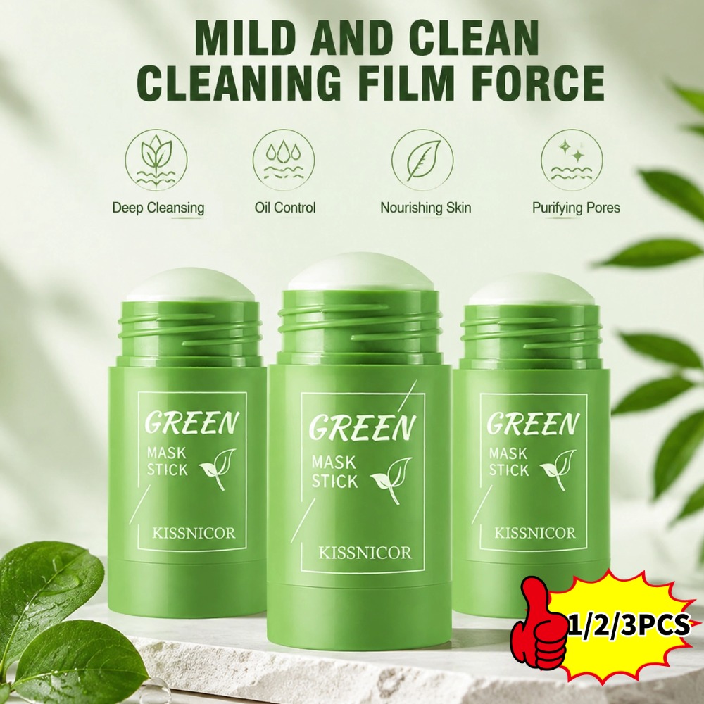 มาส์กโคลนชาเขียวแบบแท่ง ทำความ - Green Tea Cleansing Clay Mask บทวิจารณ์และราคา