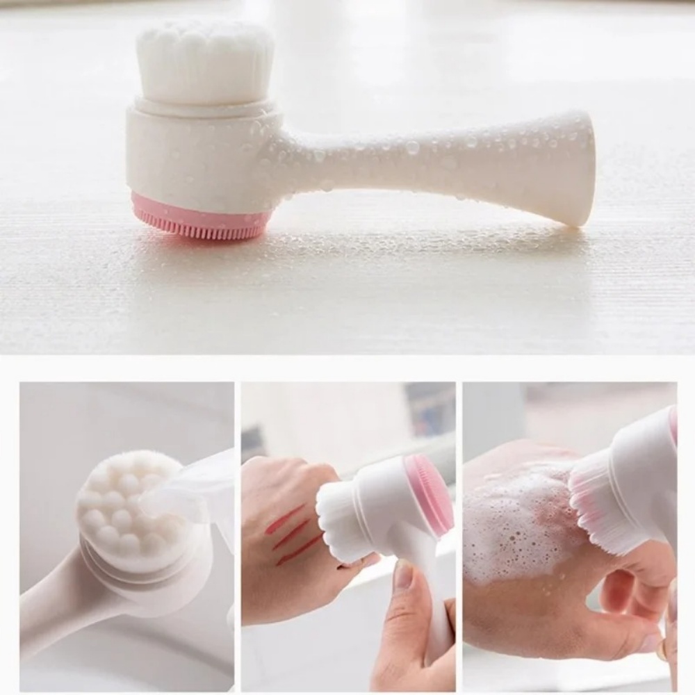 แปรงทำความสะอาดผิวหน้าซิลิโคนส - Silicone Face Scrubber Electric บทวิจารณ์และราคา