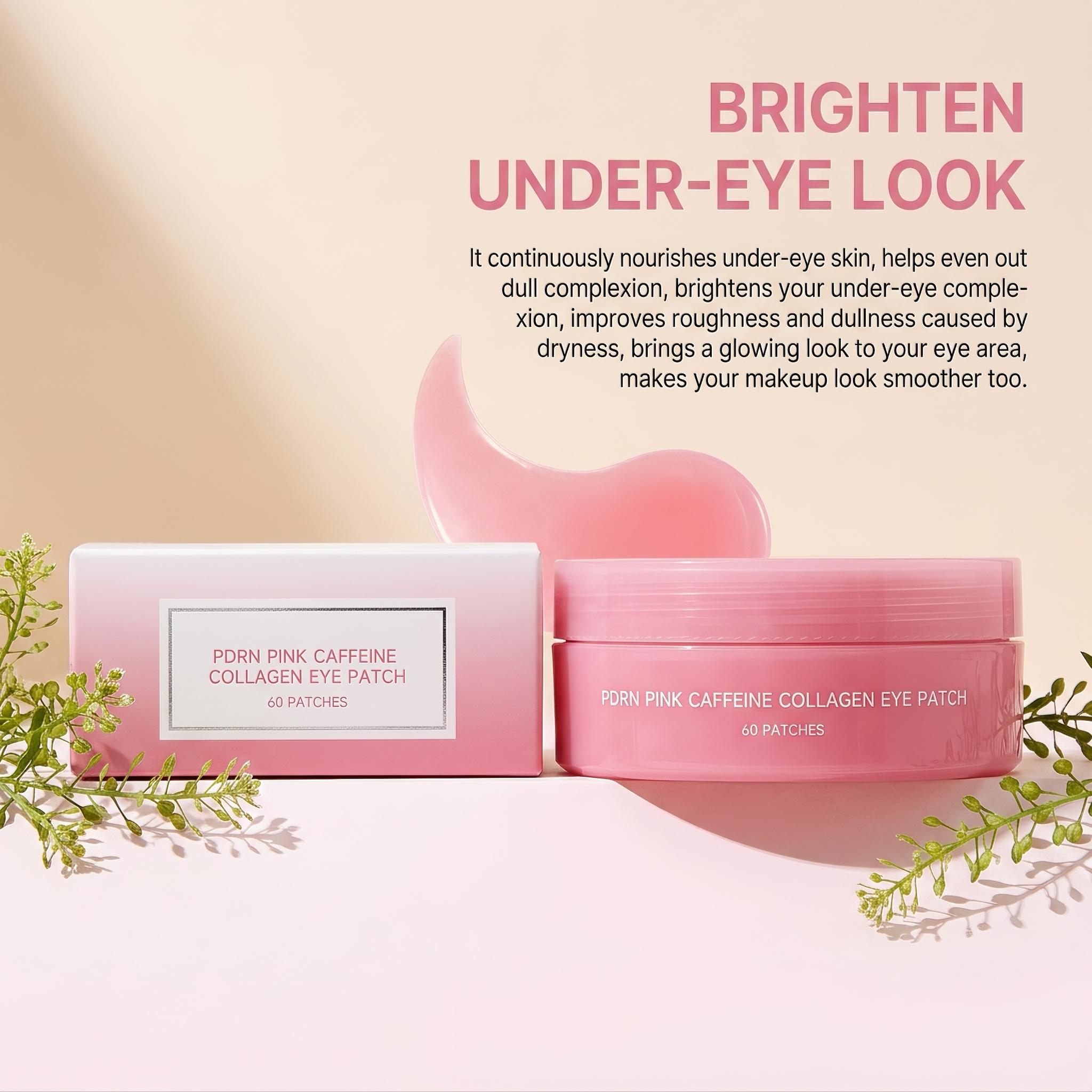 มาส์กใต้ตา PDRN Pink Collagen  - Collagen Under Eye Patches บทวิจารณ์และราคา