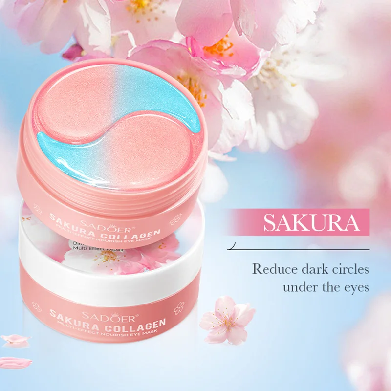 แผ่นมาส์กใต้ตาคอลลาเจนซากุระ 6 - Collagen Under Eye Patches บทวิจารณ์และราคา
