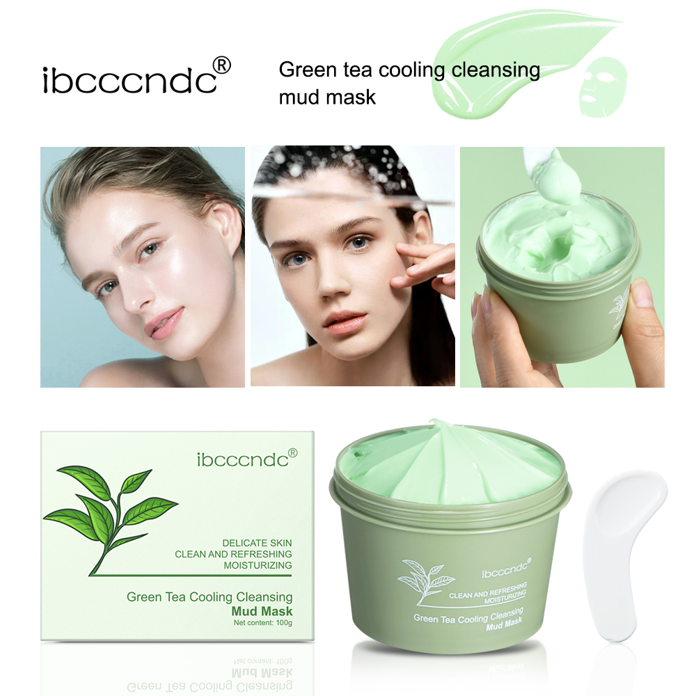 ชาเขียวโคลนมาส์กบํารุงผิวธรรมช - Green Tea Cleansing Clay Mask บทวิจารณ์และราคา