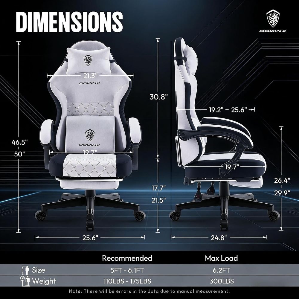 เก้าอี้เกมมิ่งพร้อมเบาะรองนั่ง - Massage บทวิจารณ์และราคา